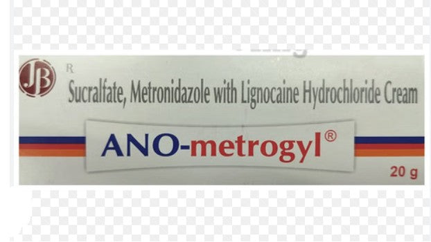 ANO-Metrogyl Cream for anal fissure healing – SaffronSkins UAE