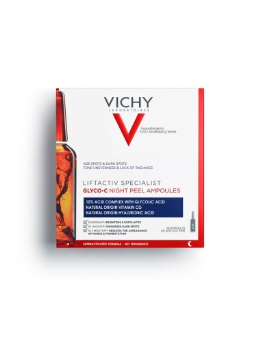 Vichy Liftactiv Glyco-C Night Peel Ampoule 2 ml 30's