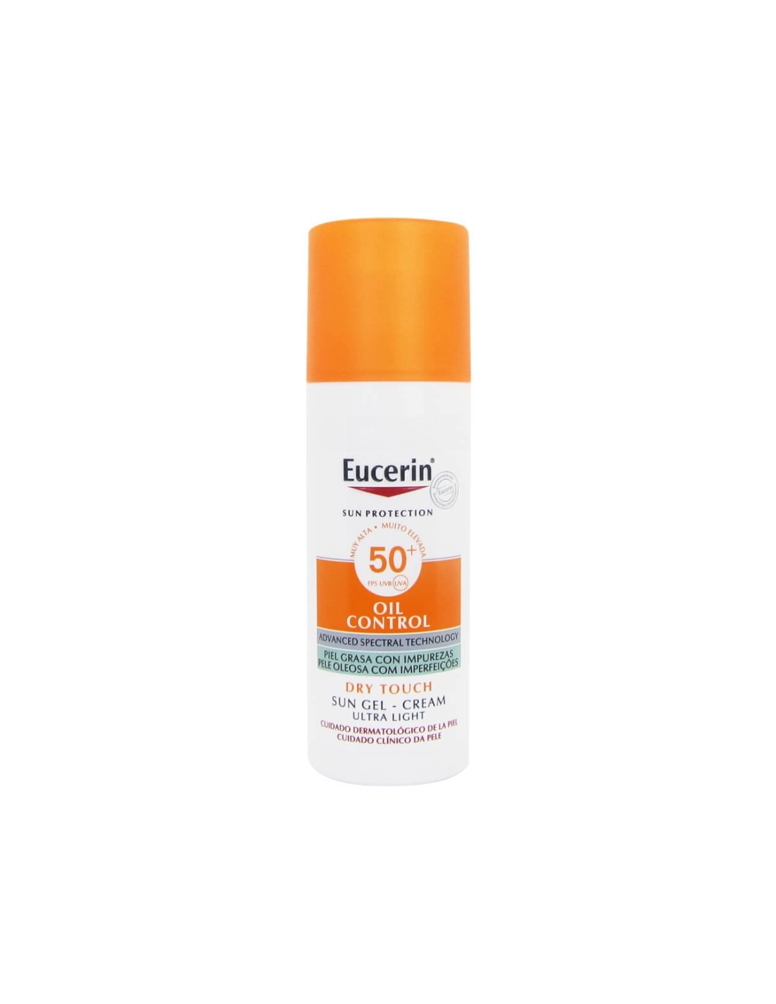 Eucerin SPF 50 Sun Gel-Creme Oil Control Dry Touch 50 ml
