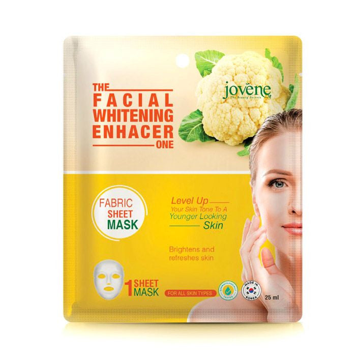 Jovene Facial Whitening Enhancer Fabric Sheet Mask 1's
