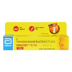 KENACORT NEW 0.1% Triamcinolone Acetonide Buccal paste