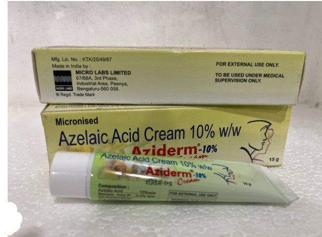 Azelaic Acid 10 mg Cream for dark spots and redness – Buy at SaffronSkins UAE