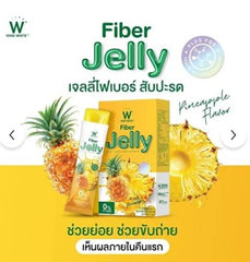 Winkee Wink White Fiber Jelly Dietary Supplement Product Pineapple