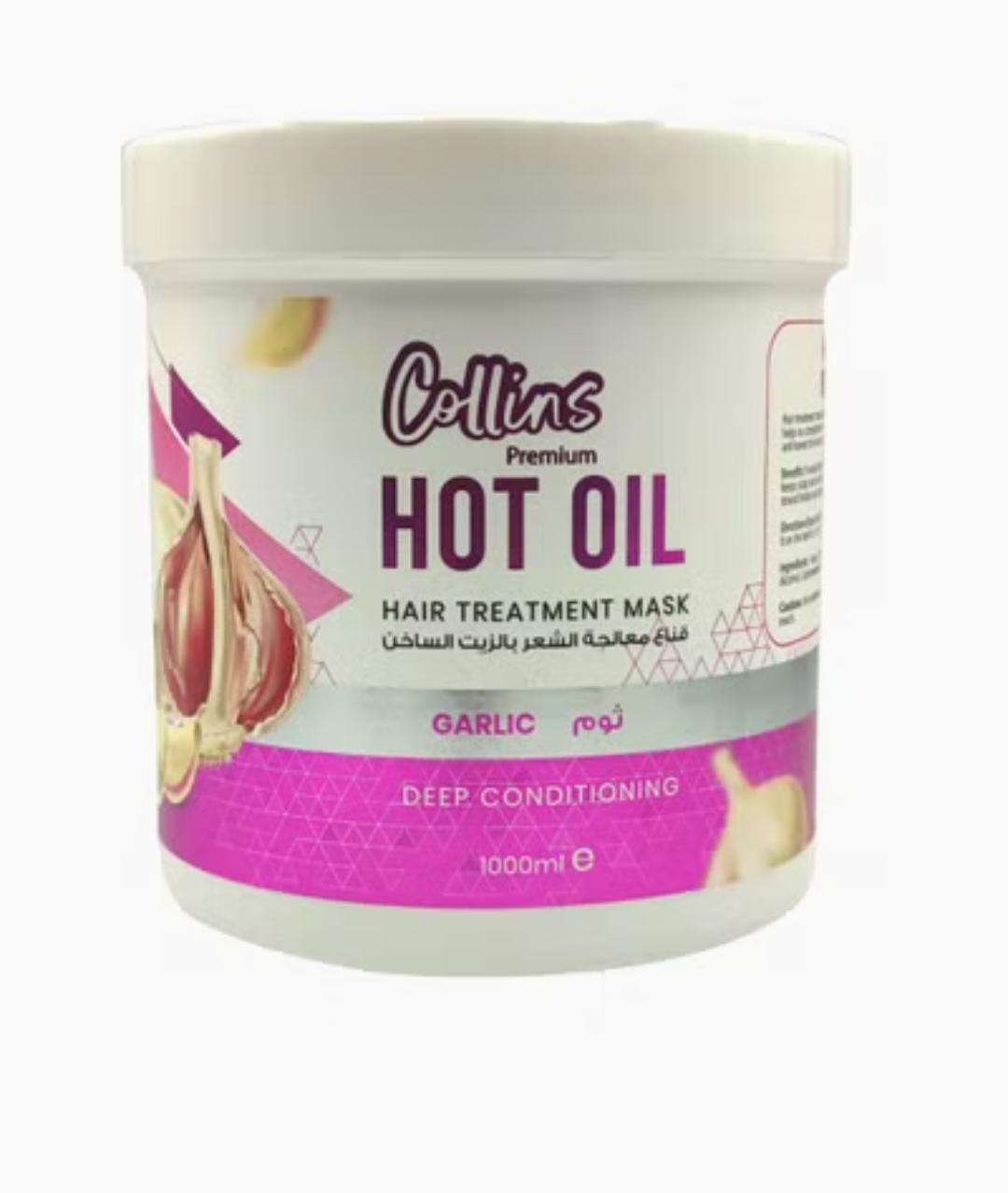 Collins Premium - Hot Oil 1000ml - Garlic