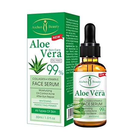 Aichun Beauty Skin Care Aloe Vera Face Serum  (30 ml)