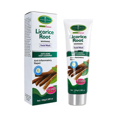 Aichun Beauty Deep Cleansing Licorice Root Face Wash Reduce Acne Whitening Facial Cleanser 100g 