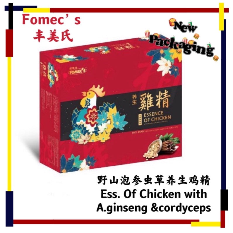 FOMEC’s Essence of Chicken with American Ginseng & Cordyceps 70mlx6
