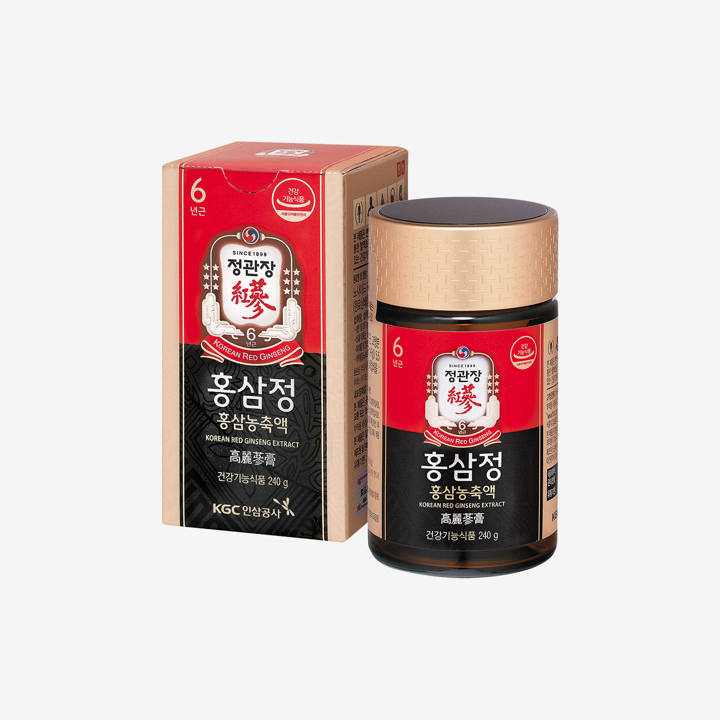 Korea Red Ginseng Capsule Korea Rea Ginseng Extract Capsule 1 Bottle (1 can x 30 capsules)