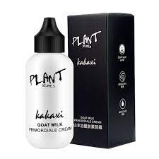 Lazy Face Foundation Cream Goat Milk Revitalizing Full Coverage Waterproof Professional Makeup Base Brighten Cover Dark Circles