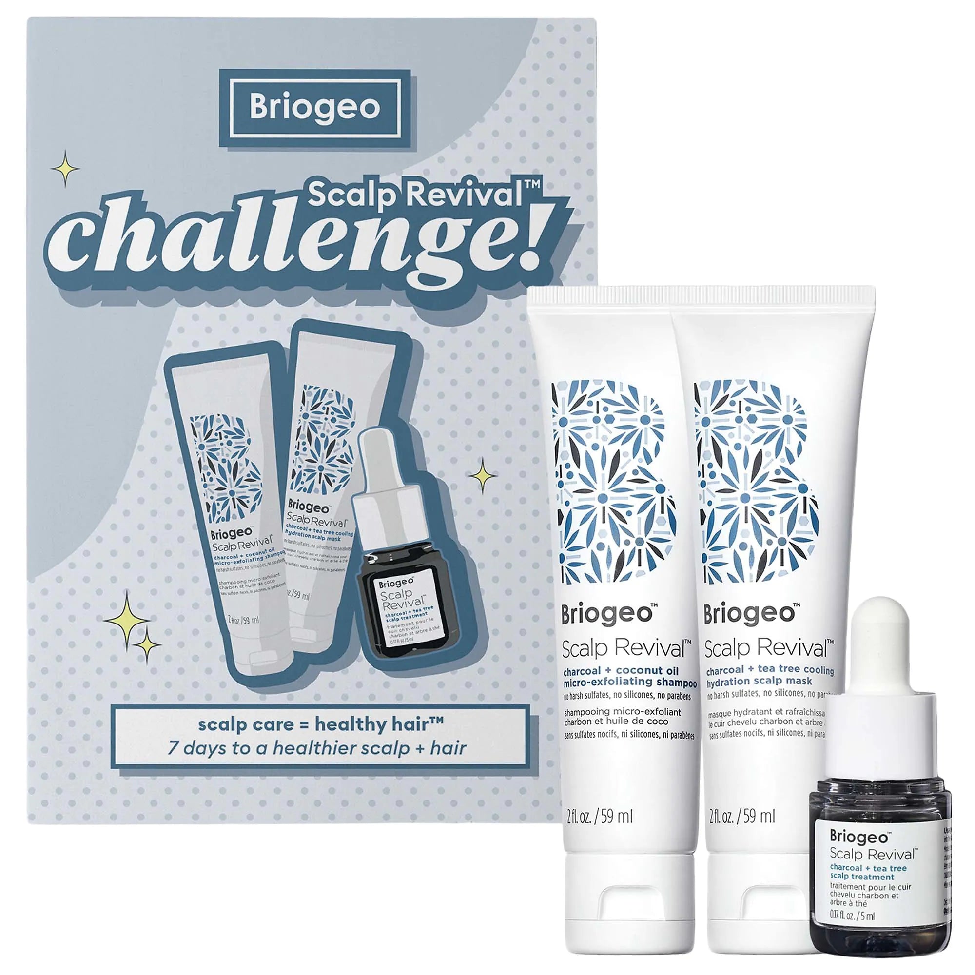 Briogeo Scalp Revival Hair Challenge Set