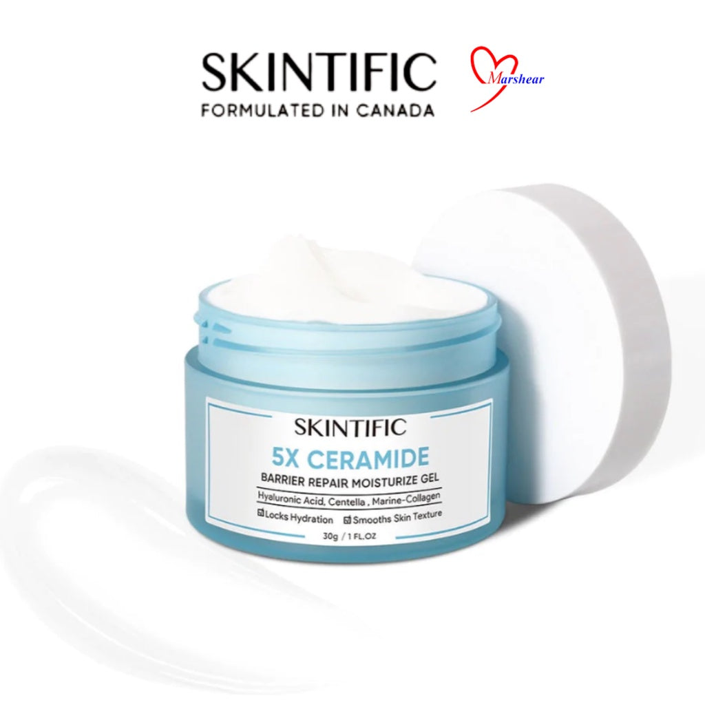 SKINTIFIC 5X Ceramide Barrier Moisture Cream Ceramide Moisturizer Repair Skin 6g