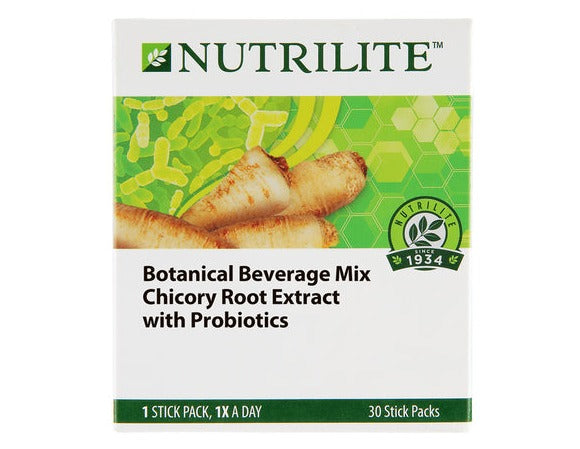 AMWAY Nutrilite Botanical Beverage Mix Chicory Root Extract With Probiotics