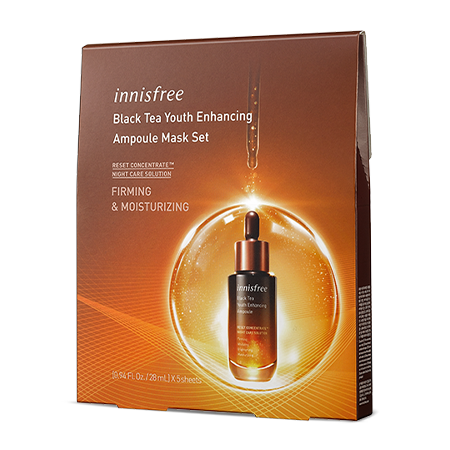 Innisfree Black Tea Youth Enhancing Ampoule Mask 28ml