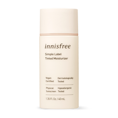 INNISFREE Simple Label Tinted Moisturizer SPF50+