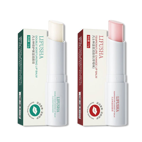 LIFUSHA Strawberry moisturizing lip balm improving dryness soft sooth lip balm