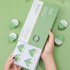 LIFUSHA Green Tea Mud Mask Contraction Pores Remover Oil Control Acne Remova Portable Cleansing Mud Mask Egg Mask