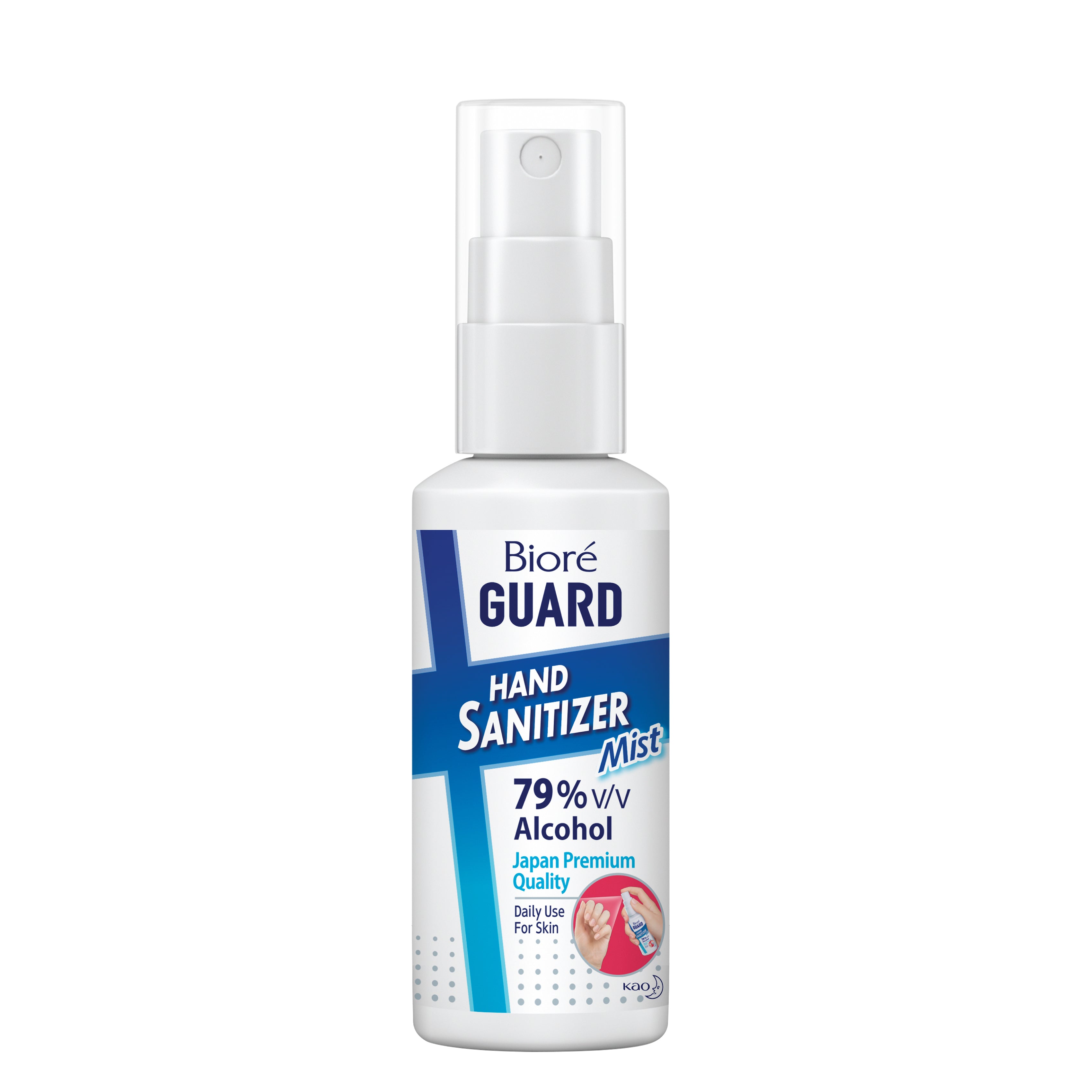 Biore Guard Hand Sanitizer Alcohol Mint Spray 50ml
