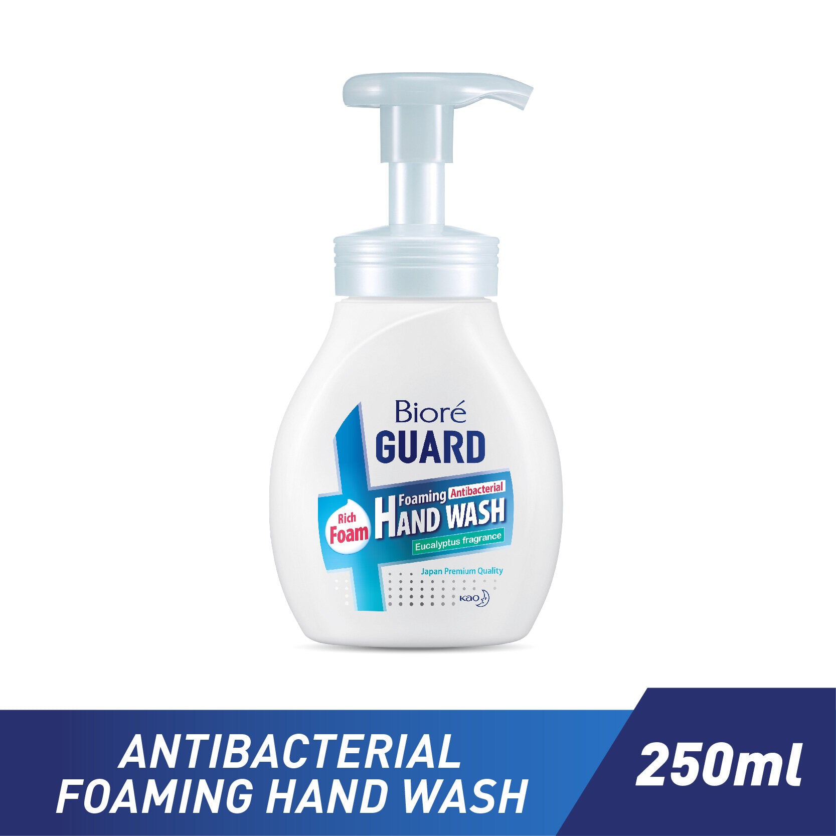 BIORE GUARD Antibacterial Foaming Hand Wash with Eucalyptus Fragrance (250ml)