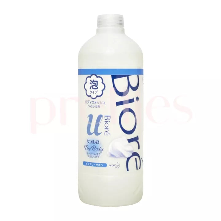 Biore U The Body Foam Wash (Refill) 450ml (Blue)