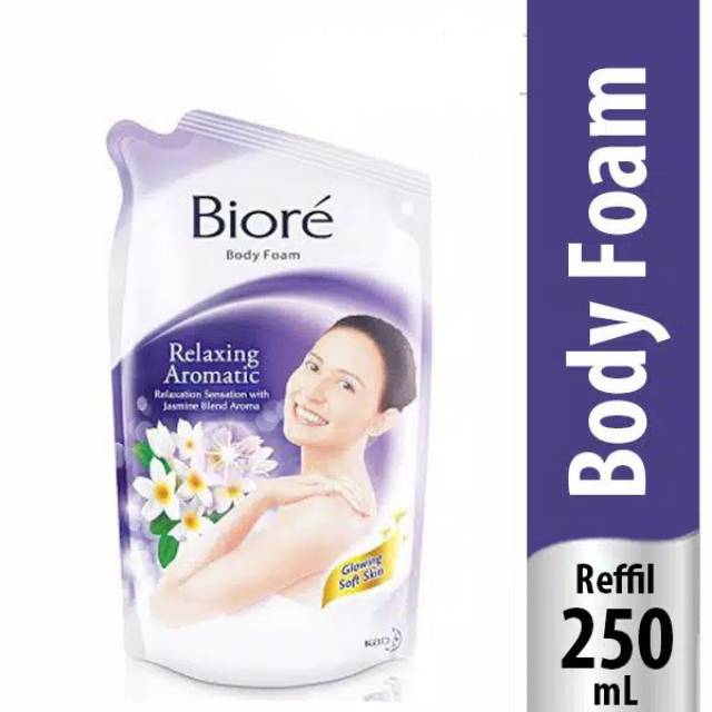 Biore Body Foam Reff 250Ml mini - Small Liquid Bath Soap - Fragrant Soap | Biore Body Foam Reff 250Ml mini - Sabun Mandi Cair kecil - Sabun Wangi