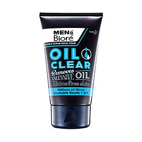 MEN'S BIORE Double Scrub Oil Clear (100g)