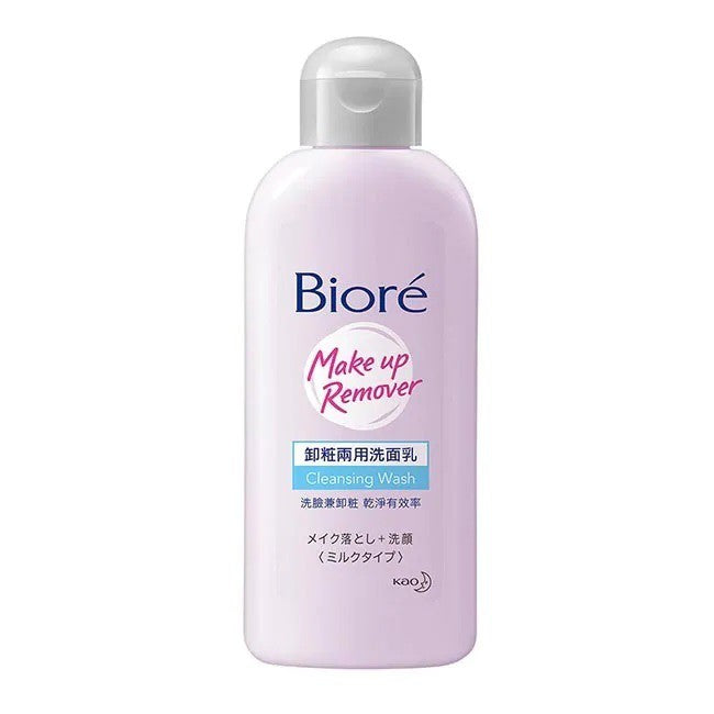 Biore Minnie Makeup Remover Dual-Use Facial Cleanser 120ml