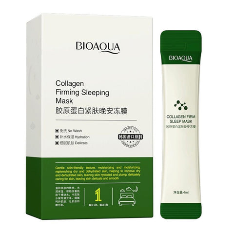 Bioaqua Collagen Firming Sleeping Mask Serum - Goodnight Masker