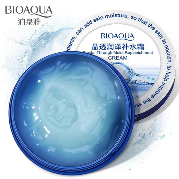 BIOAQUA Crystal Moisturizing Cream Lifting Firming Hyaluronic Acid Face Care 38g