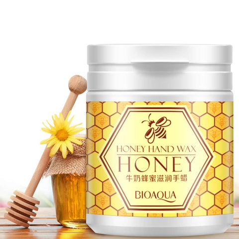 BIOAQUA Milk Honey Whitening Nourish Hand Wax 170g