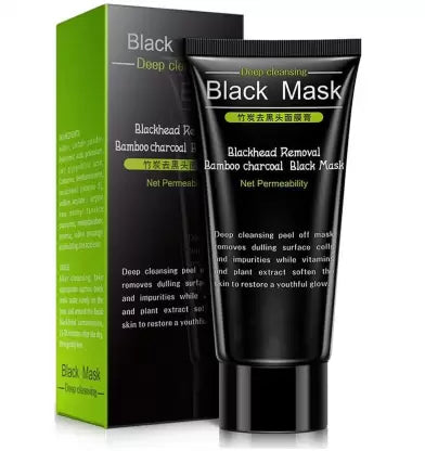 BIOAQUA Activated Carbon Charcoal Blackhead Removal Peel Off Black Mask