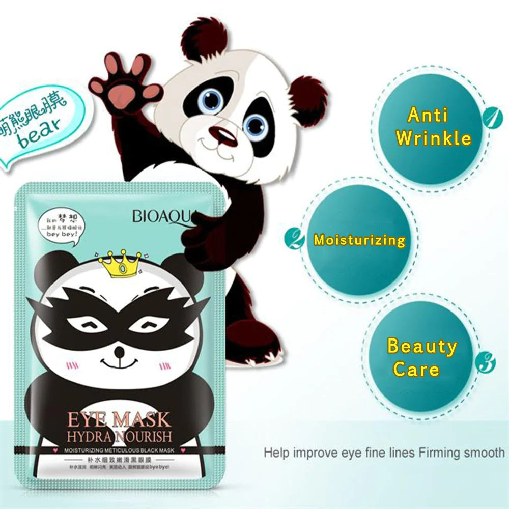 BIOAQUA Original Panda Black Eye Mask Moisturizing Facial Mask Dark Circle Reduce Eye Lines