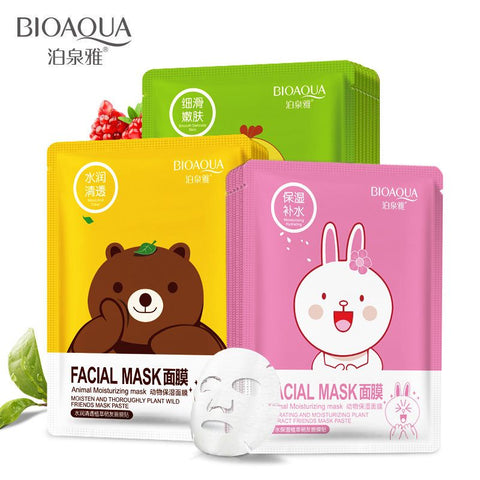 DREAMY - BIOAQUA Cartoon Animal Facial Mask Cosmetic Makeup Murah Face Mask Borong Dropship