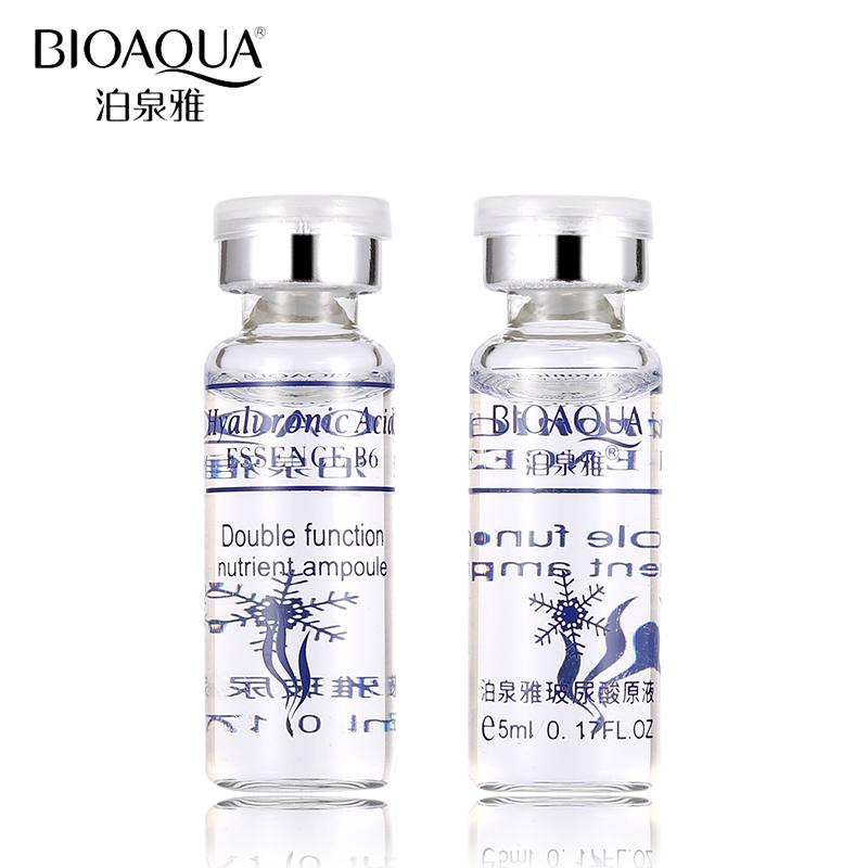 BIOAQUA 10pcs/lot Moisturizing Vitamins Hyaluronic Acid Serum Facial Skin Care
