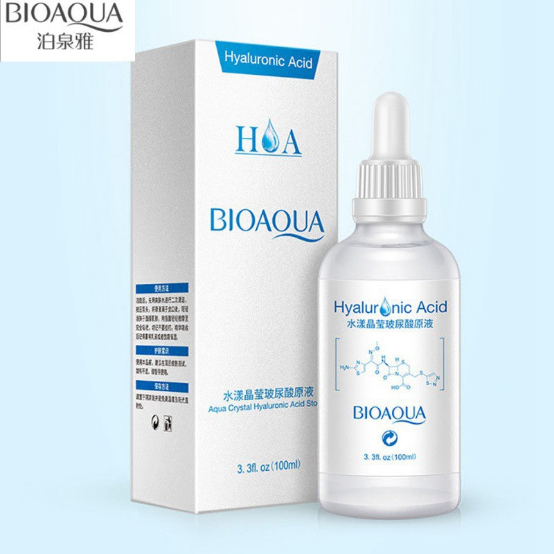 BIOAQUA 100ml Facial Whitening Moisturizing Transparent Hyaluronic Acid Essence