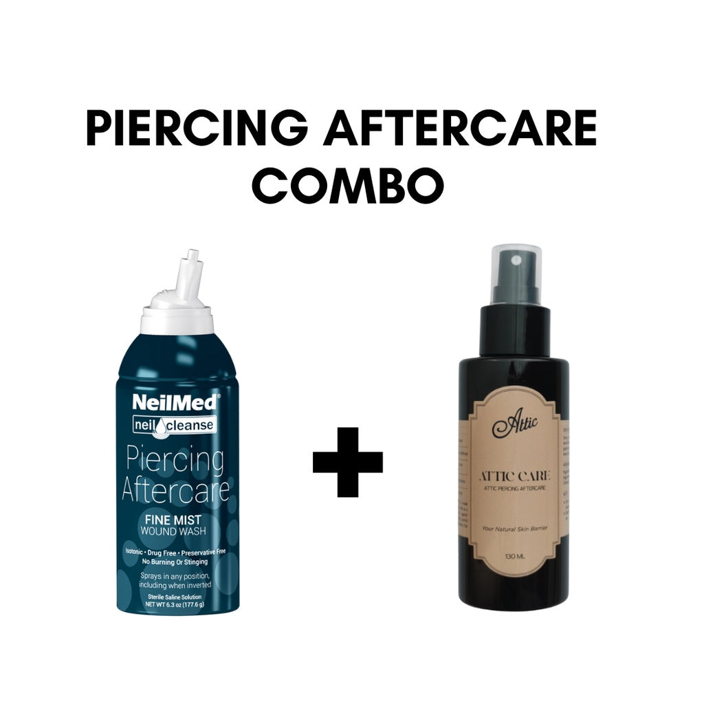 Attic Piercing Aftercare Combo Neilmed + Atticcare