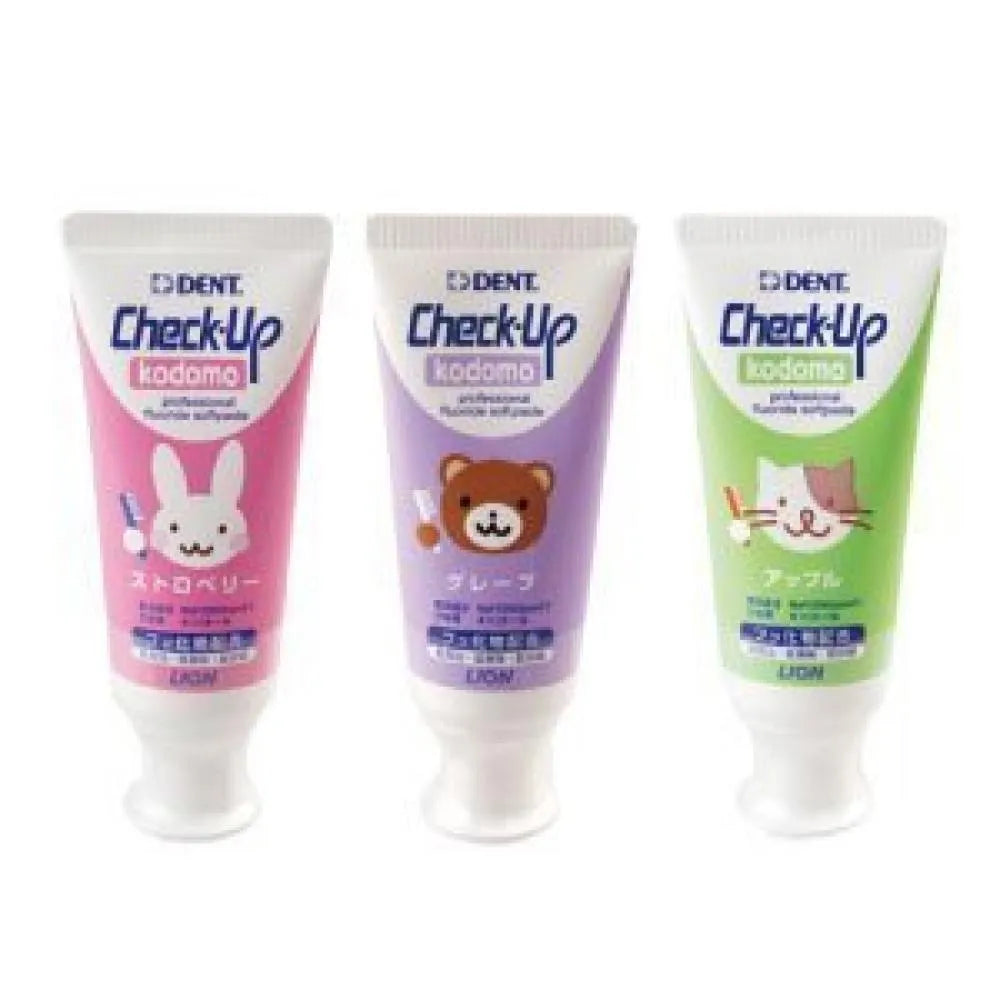 Lion Dent Check-Up Kodomo Children's Toothpaste For Children 6 And Up