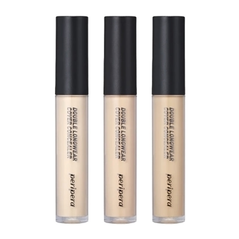 PERIPERA Double Longwear Cover Concealer 5.5g / 3 Options