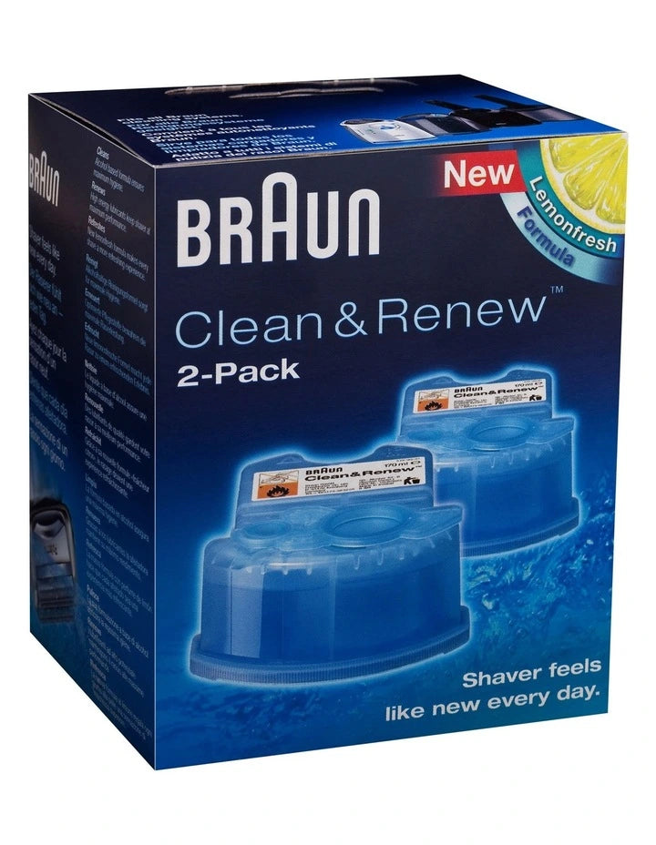 BRAUN Clean and Renew Catridges CCR2 - 2 Pack