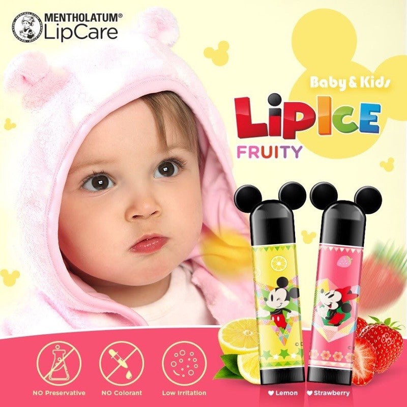 MENTHOLATUM LIP ICE FRUITY for baby & kids