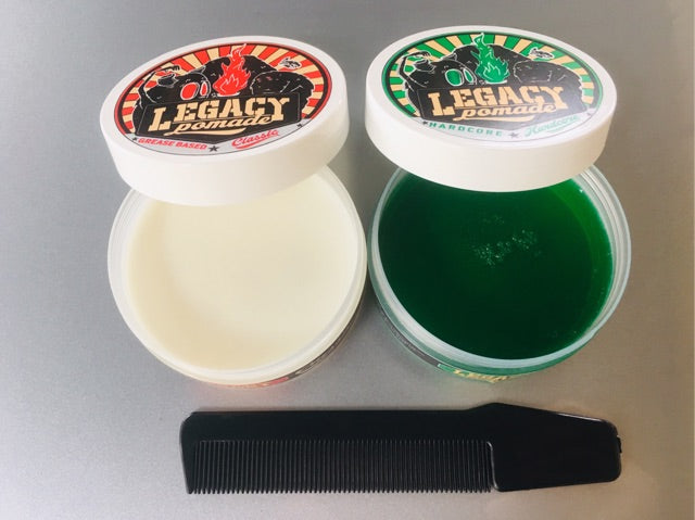 POMADE MURAH LEGACY POMADE 50g (Hardcore WaterBased & Classic GreaseBased)
