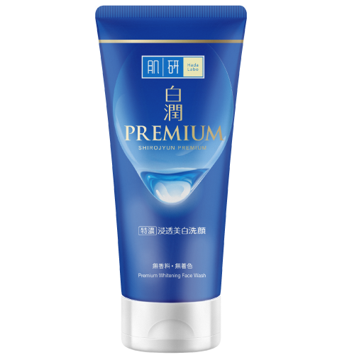 Hada Labo Premium Whitening Face Wash 100g [Cleanser/ Brightening/ Lighten Dark Spot]