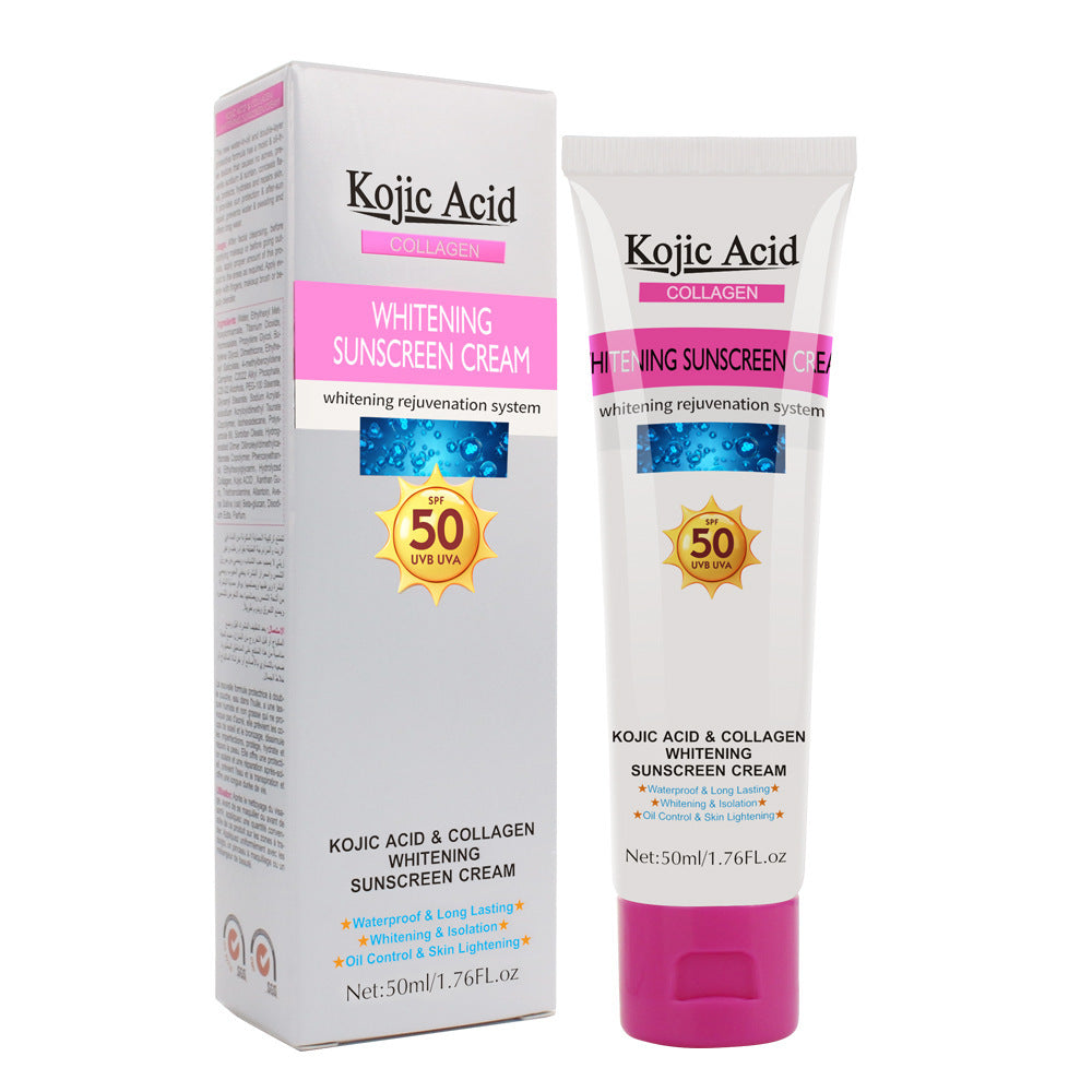 Kojic Acid Collagen Whitining Moisture SPF50 Sunscreen Cream 50ml