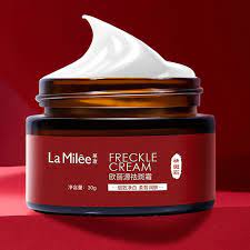 La Milee 30g Anti Freckle Cream Dark Spots Removal Melanin Fades Freckles Anti Aging Lift Firming Face Care Cream