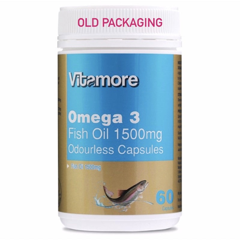 Nature's Care Omega 3 Fish Oil 1500mg Odourless Cap 60’s