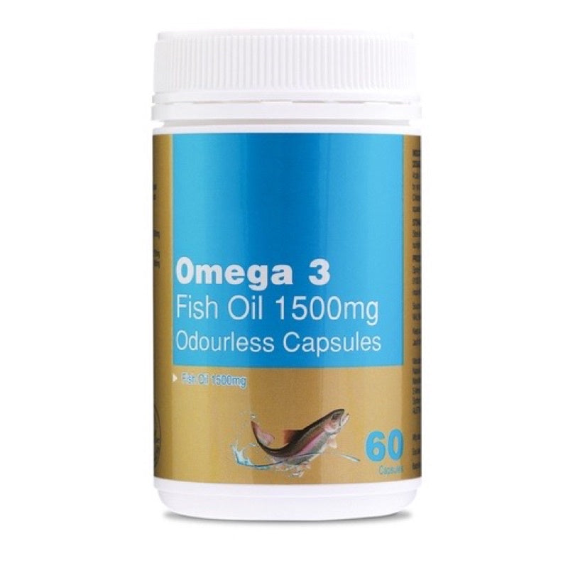 Nature’s Care Omega 3 Fish Oil 1500mg Odourless