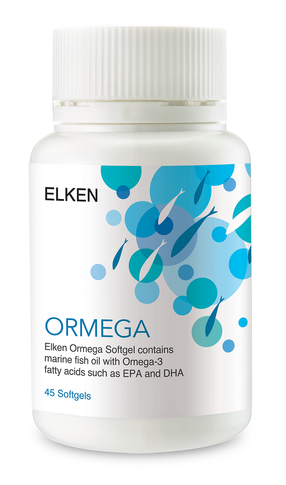 ELKEN Omega / Ormega EPA DHA Fish Oil 20 Softgels