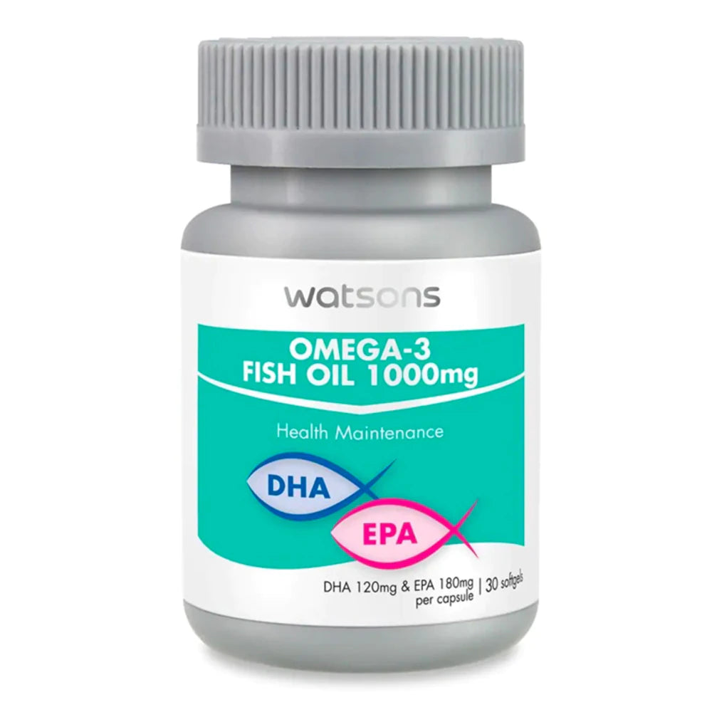 WATSONS Omega 3 Fish Oil 1000MG