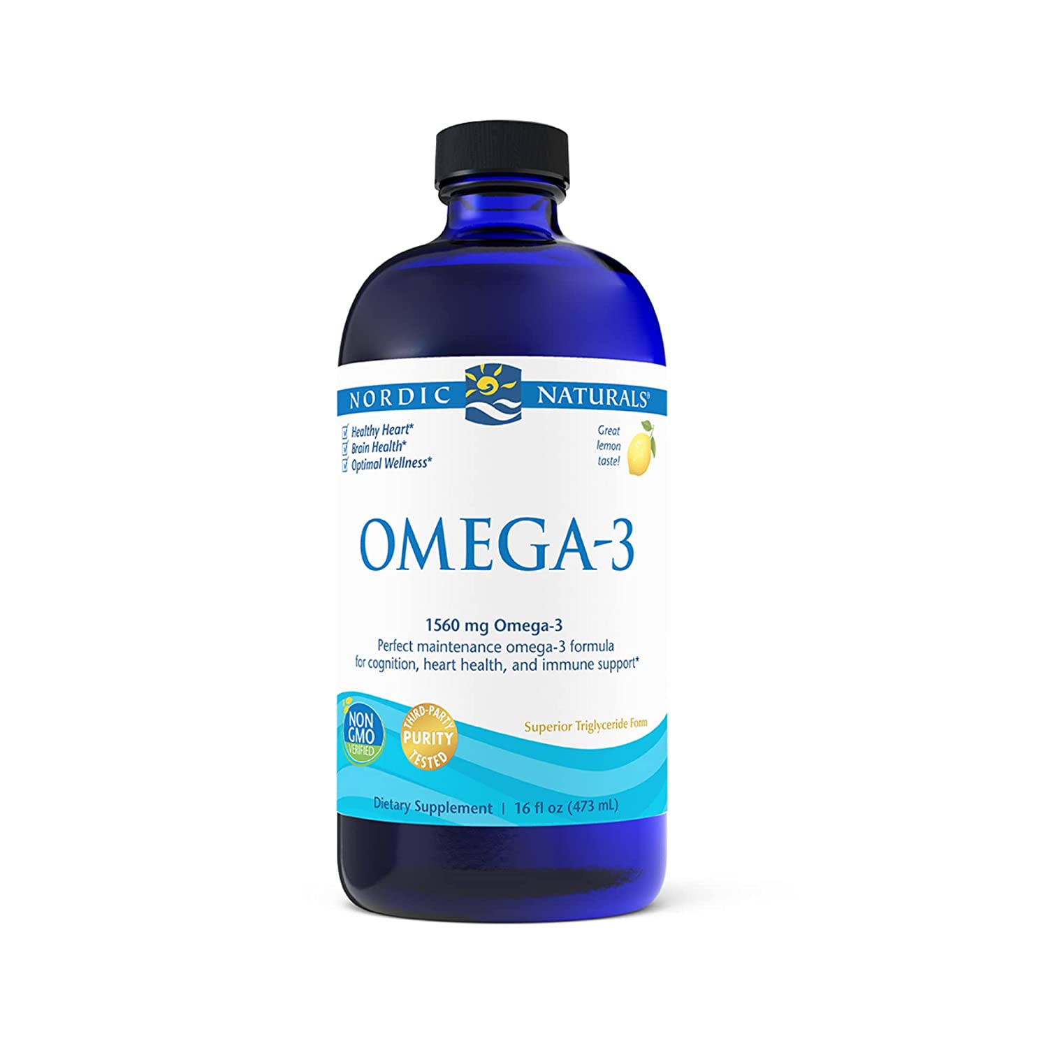 Nordic Naturals Omega-3 Lemon 1,560 mg Liquid