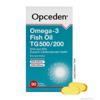 Opceden Omega-3 Fish Oil 90´s softgels 1000mg