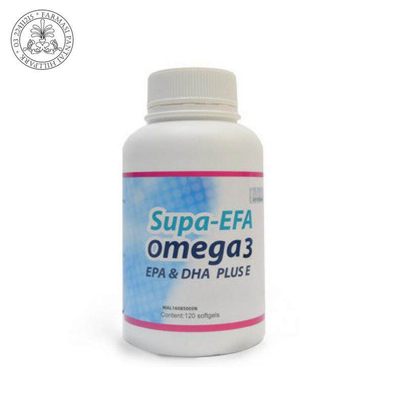 Infinity Supa-EFA Omega 3 EPA & DHA Plus E (120 softgels)